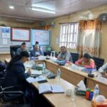 Construction site of Nepal’s Federal Parliament building in Kathmandu with scaffolding and workers amid concerns over project delays and accessibility raised by lawmaker Padma Bahadur Pariyar.