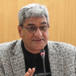 Home Minister Ramesh Lekhak inspecting the Narcotics Control Bureau office in Koteshwor, Kathmandu, during a visit to strengthen Nepal’s fight against drug abuse.