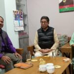 Ashok Rai and Rizwan Ansari meeting in Kathmandu to discuss Nepal’s political cooperation and Gen-Z movement.