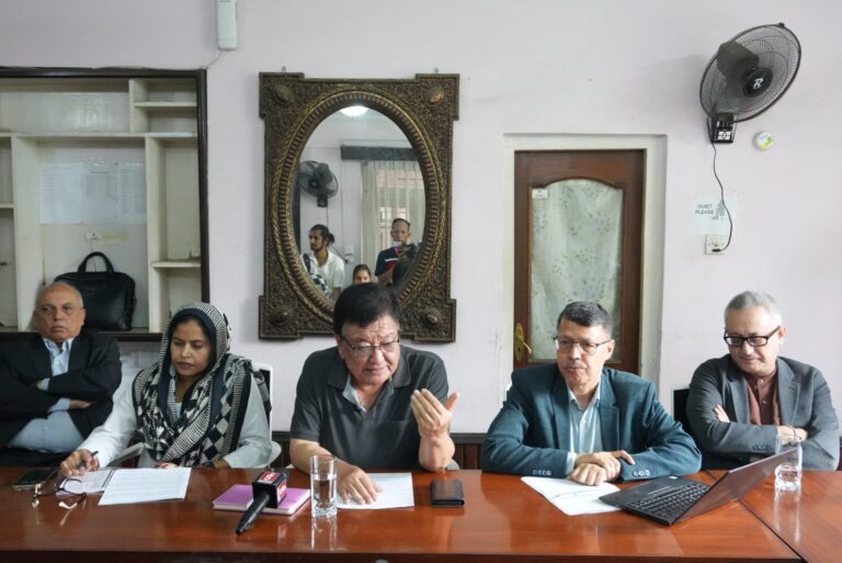 Barbara Foundation office building in Kathmandu, Nepal, representing its clarification on funding transparency amid Gen-Z protest debate.