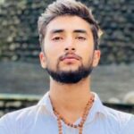 Padma Joshi and Pushpa Joshi at Tribhuvan International Airport before departing for the United States to seek international support for Bipin Joshi’s release from Hamas captivity.