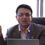 Executive Director Dr. Shesh Narayan Paudel announces a new software system for cooperative registration in Nepal.