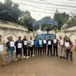 Protesters from CPN-UML and CPN (Unified Socialist) demonstrate in Kathmandu demanding protection of Nepal’s constitution.