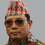 Resham Chaudhary announces his departure from Nagarik Unmukti Party during a live address on social media.