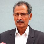 CPN (Maoist Centre) spokesperson Agni Sapkota speaking during a press briefing in Kathmandu about the government and Election Commission’s election schedule announcement.