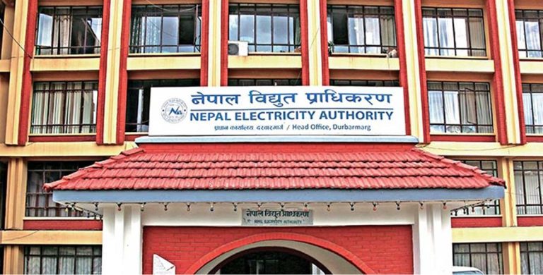 Nepal Electricity Authority officials disconnect power lines of major industries over unpaid premium electricity dues in Kathmandu.