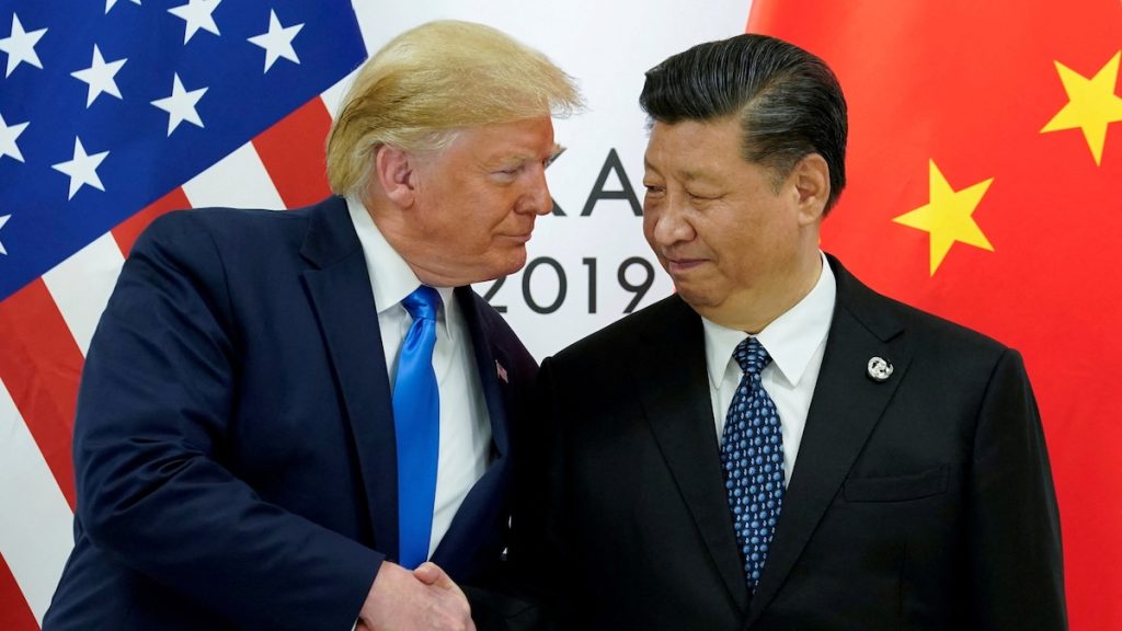U.S. and Chinese officials during high-level trade talks at the ASEAN–U.S. Summit in Kuala Lumpur, where both sides drafted a preliminary trade agreement to ease tensions and stabilize global commerce.