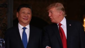U.S. President Donald Trump and Chinese President Xi Jinping meet in South Korea during the APEC Summit to discuss trade and economic cooperation.