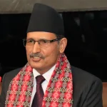 CPN (Maoist Centre) Chair Pushpa Kamal Dahal ‘Prachanda’ addressing the party secretariat meeting in Kathmandu during unity talks with left and socialist groups.