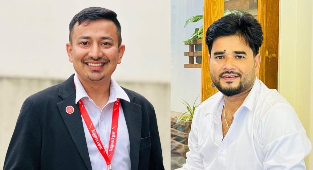 ANNFSU leadership meeting announcing the resignation of Sujan Kaderia and appointment of Deepak Dhami as new president