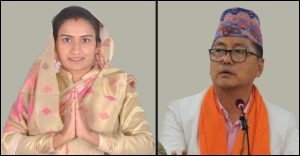 Kanchan Bichchha during a media interaction after joining the UML-led Madhesh provincial government