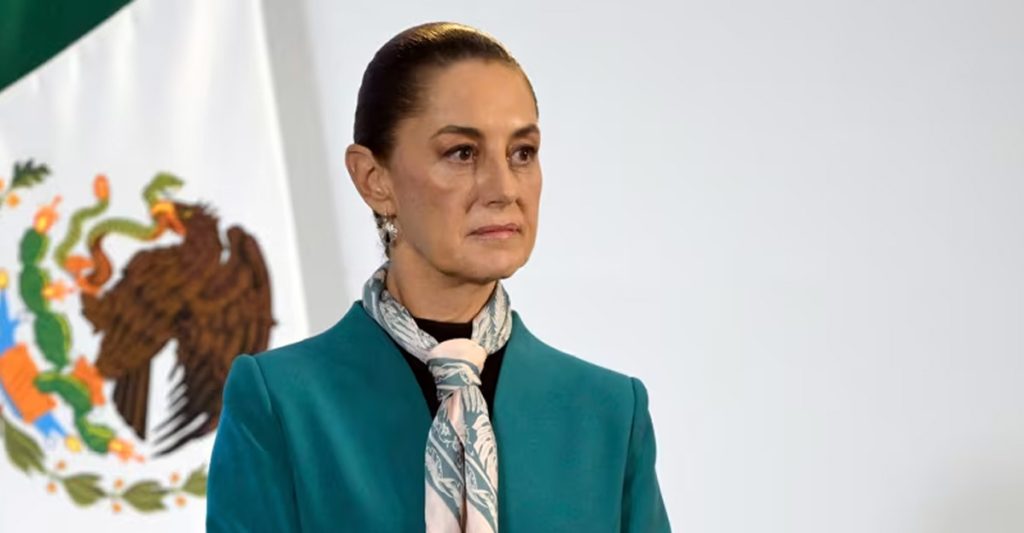 Mexican President Claudia Sheinbaum interacting with citizens in Mexico City moments before a man approached her and acted inappropriately during a public event.