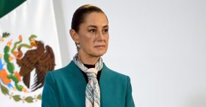 Mexican President Claudia Sheinbaum interacting with citizens in Mexico City moments before a man approached her and acted inappropriately during a public event.