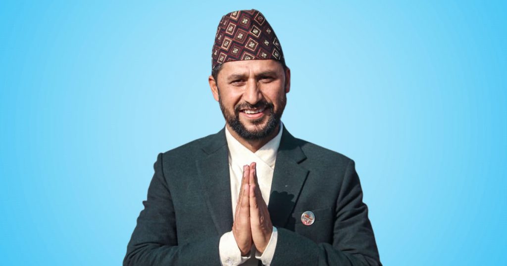 Rastriya Swatantra Party President Rabi Lamichhane at Nakkhu Prison during the Gen Z protest investigation