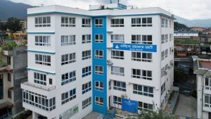 Rastriya Swatantra Party leaders attending the extended central committee meeting in Sauraha, Chitwan, Nepal, to announce proportional representation candidate call.