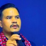 Members of the newly formed Democratic GenZ Forum pose after the group’s launch in Kathmandu, led by coordinator Surendra Bhandari.