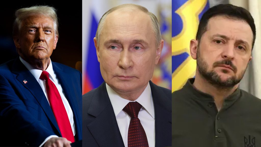 U.S. President Donald Trump discusses proposed ceasefire terms for the Russia–Ukraine war.